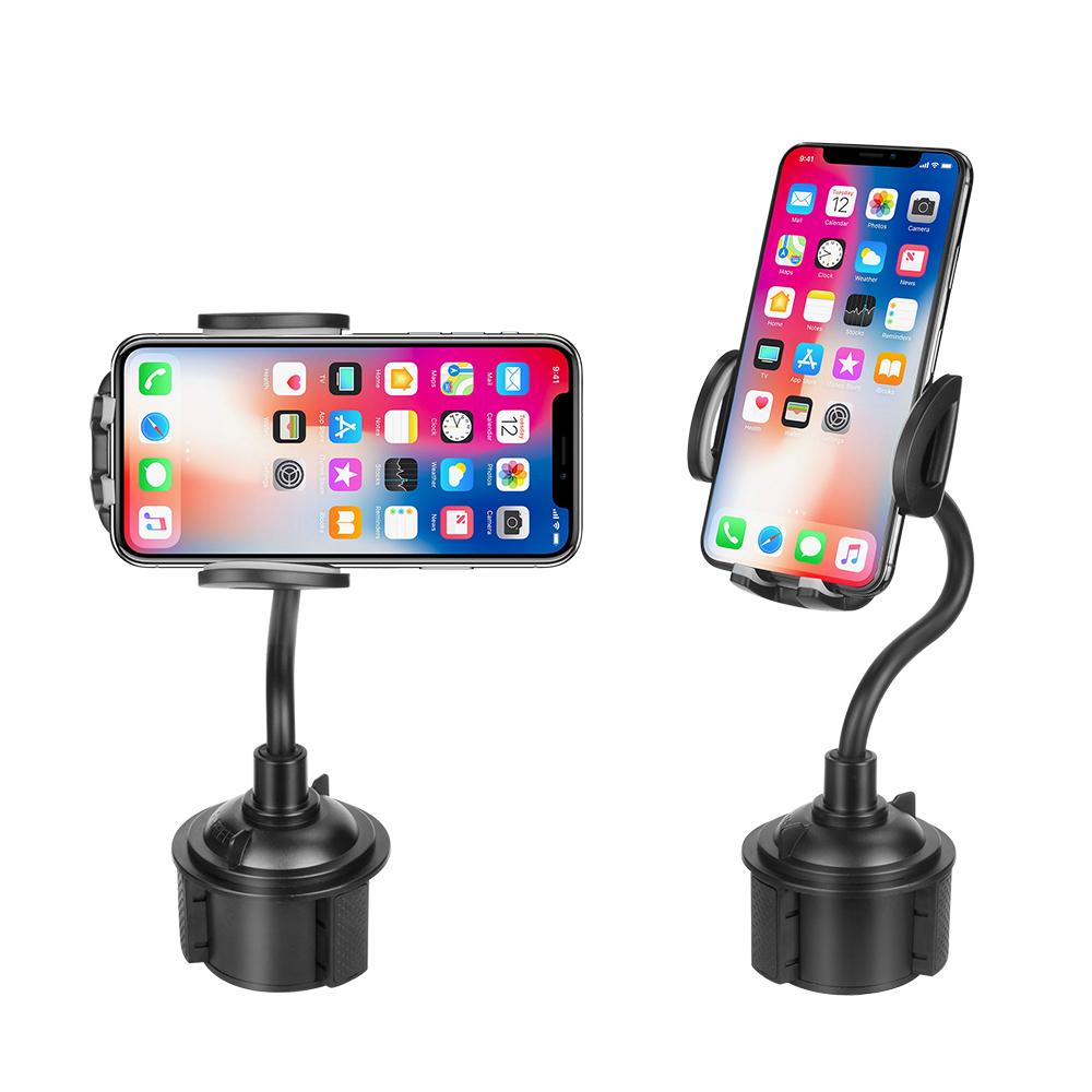Amazon Hot Sale Car Cup Holder Phone Mount 360 Degree Rotation Car Mobile Phone Holder 