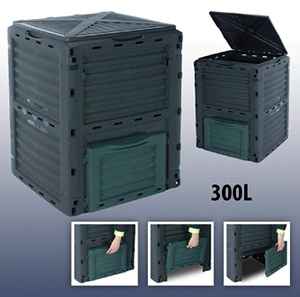 Europe Easy Assemble Durable Garden Compost Bin Outdoor Garden Composter