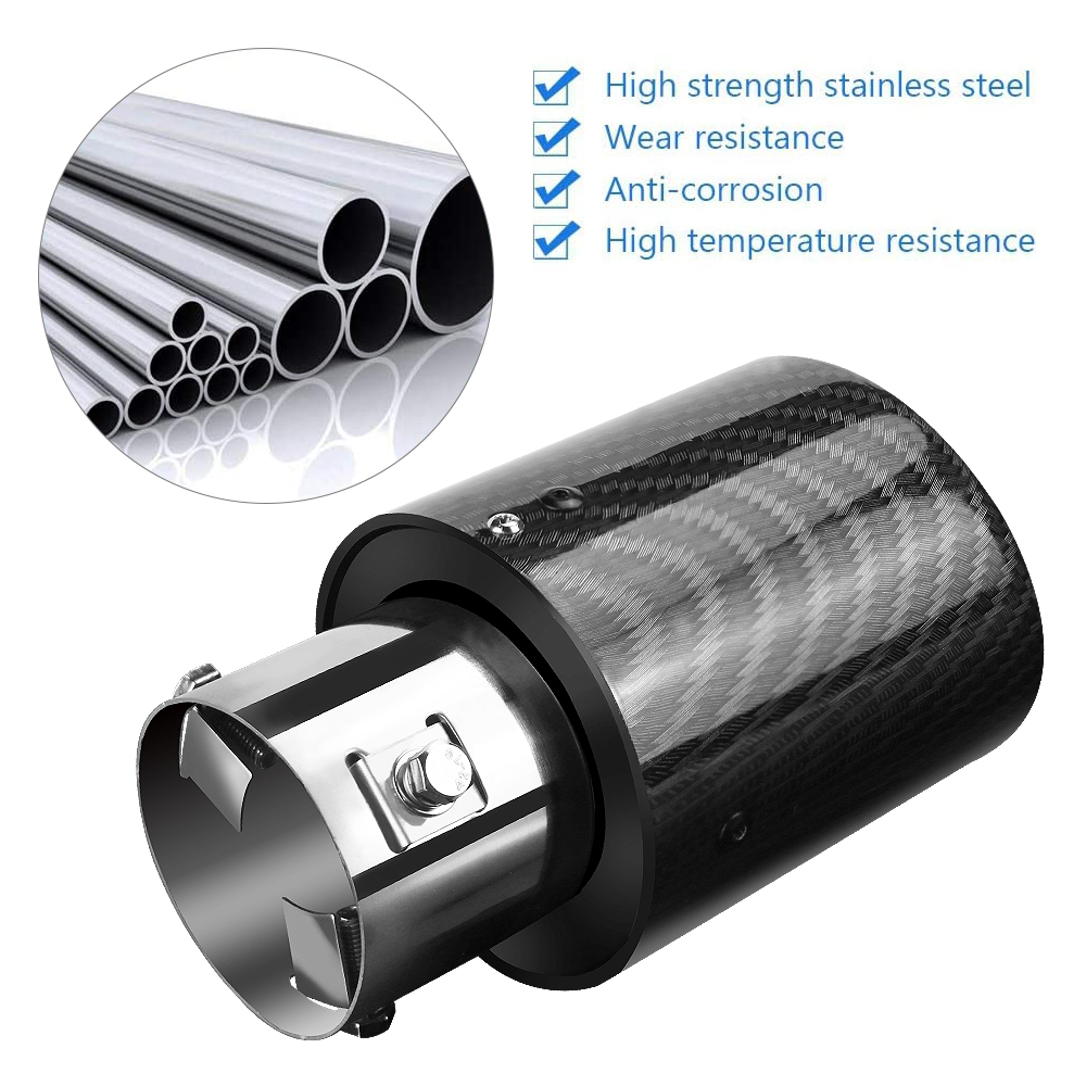 Auto Accessories Stainless Car Rear Exhaust Pipe For Universal Car