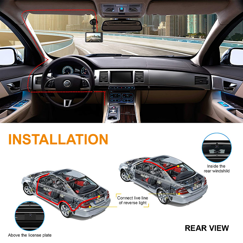 Vcan Car Black Box Wide Angle Dashboard Camera Recorder Dash Cam Driving Recorder