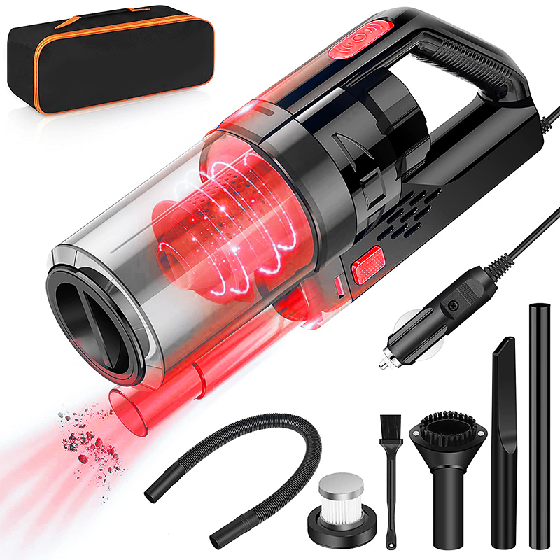 Amazon New Releases 120W/7500Pa High Power Portable Car Vacuum Cleaner For Car Interior Cleanin2