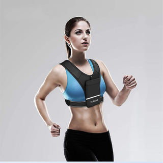 Factory Price New Style Breathable Phone Chest Holder Running Vest
