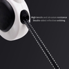 Reflective Retractable Dog Leash With Poop Bag Dispenser 