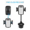 Amazon Hot Sale Car Cup Holder Phone Mount 360 Degree Rotation Car Mobile Phone Holder 