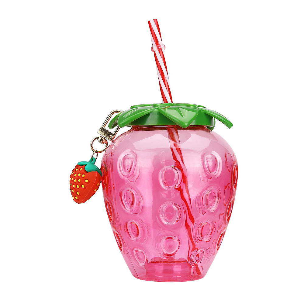 Wholesale Strawberry Straw Water Cups For Summer