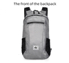 Unisex Polyester Lightweight Folding Waterproof Travel Backpack
