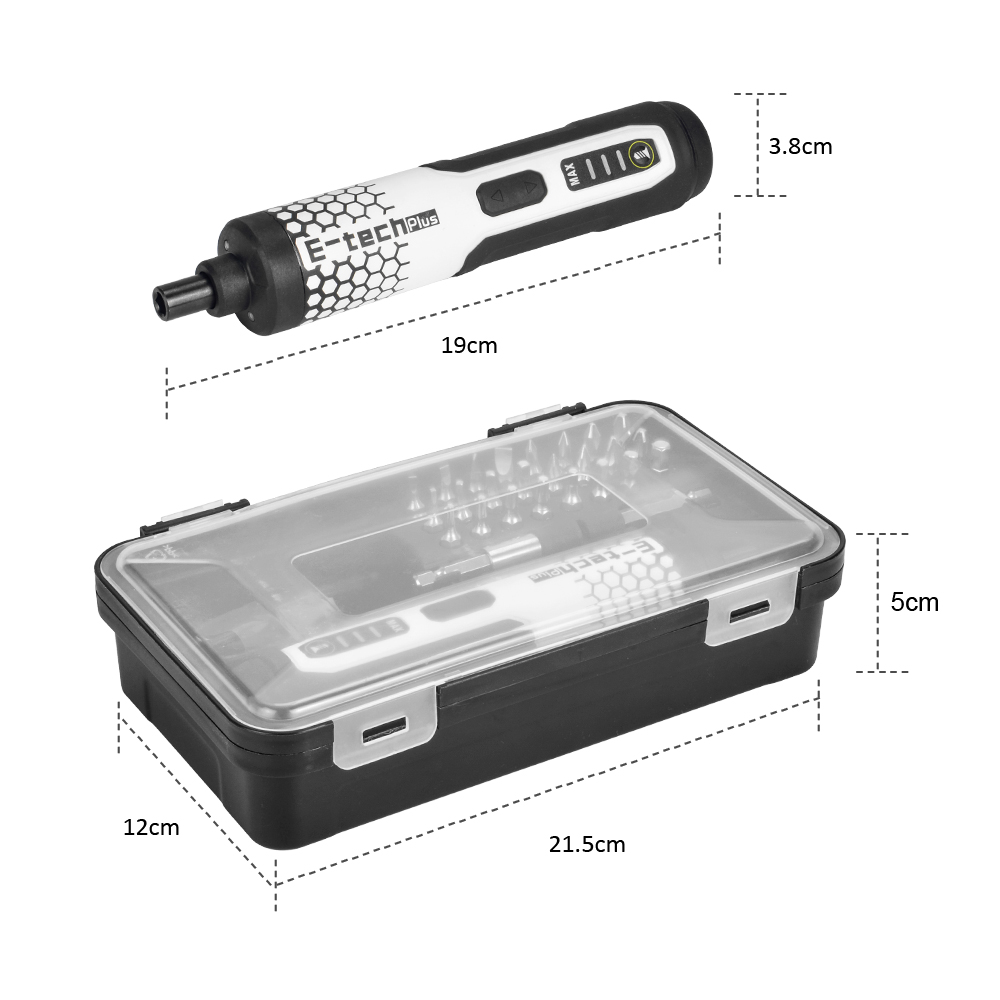 Household 3.6V USB Rechargeble Cordless Screwdriver Portable Screw Gun
