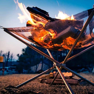 Portable Fire Pit For Camping Foldable