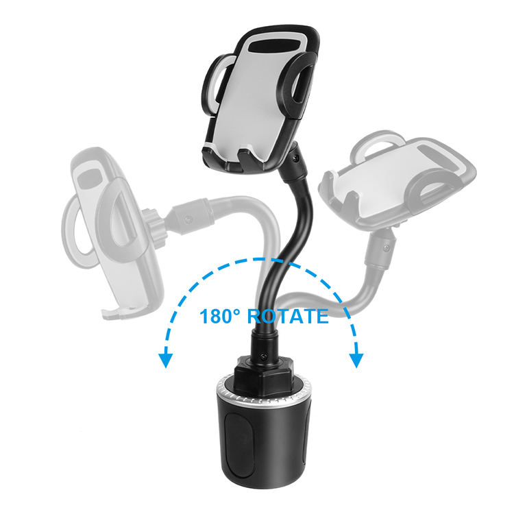 2020 OEM Car Mobile Phone Stand Adjust Car Cup Holder Phone, Cup Phone Holder For Car 