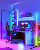 VCAN Remote Control RGB LED Floor Lamp