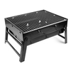 Folding Portable Barbecue Charcoal Grill, Barbecue Desk Tabletop Outdoor Stainless Steel Smoker BBQ For Outdoor Cooking Camping Picnics Beach