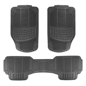 3 Pcs Durable Easy Clean Luxury Car Mats Carpet, Car Floor Mat For Universal Cars 