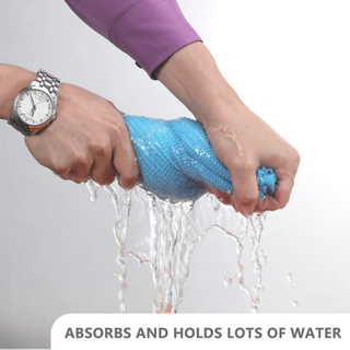 High Quality Super Absorber Car Cleaning Chamois Cloth For Car, 3D PVA Chamois Towel, Synthetic Plas Chamois