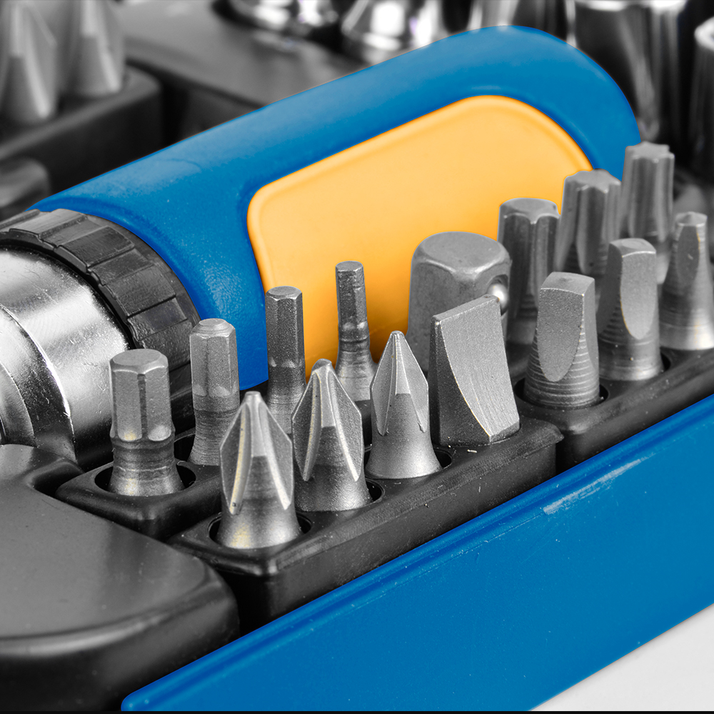 DIY Hand Work Repair Tools Kit Chrome Vanadium Magnetic Bits Screwdriver Set Case For Amazon Seller